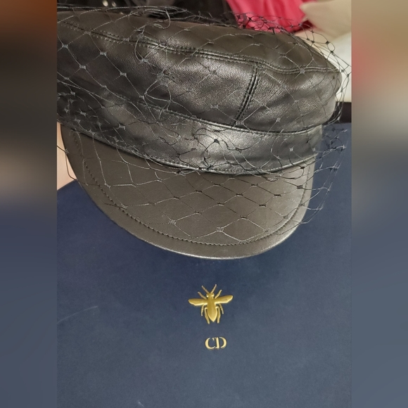 Christian Dior Mesh Conductor Hat - Picture 3 of 6